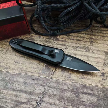 KS Launch 4 7500 Camping Mini Pocket Folding Knife Aluminum Alloy Handle Adventure Pratical EDC Outdoor Multifunctional Knives