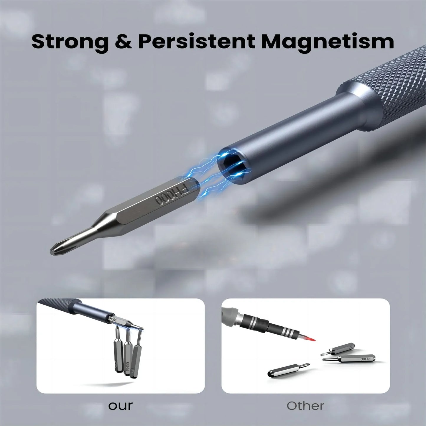 25-in-1 Small Precision Screwdriver Set, Professional Repair Tool Kit for Phone, Computer, Watch, Laptop, Ring Doorbell