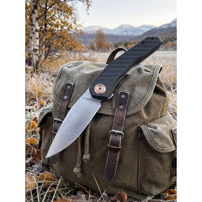 0545 Premium Quality Outdoor Folding Pocket Knife Rock Climbing Camping Fishing Backpacking Holiday Gifts Essential Equipment Tool