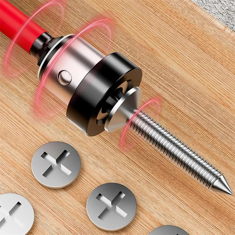 Magnetic Positioning S2 Screwdriver Bit,Drywall Screw for Plasterboard Gypsum Board Locating,1/4" Hex Shank Screw Batch Head PH2
