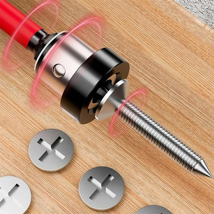 Magnetic Positioning S2 Screwdriver Bit,Drywall Screw for Plasterboard Gypsum Board Locating,1/4" Hex Shank Screw Batch Head PH2