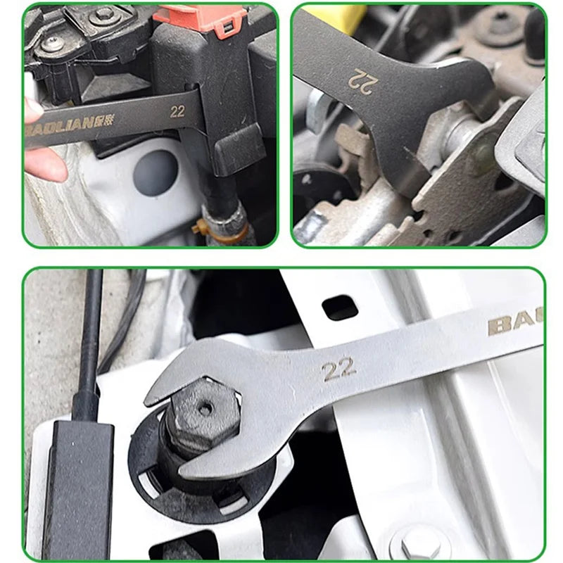 Ultra-Thin Ratchet Wrench 5-32mm Dual-End
