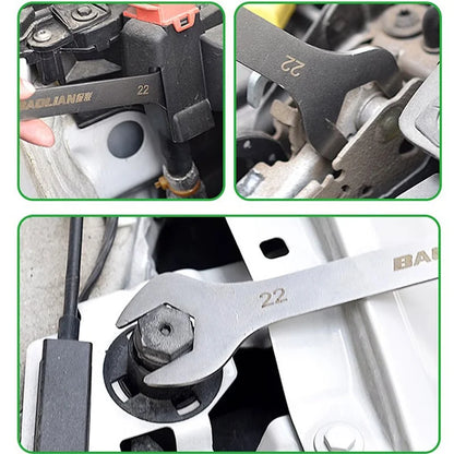Ultra-Thin Ratchet Wrench 5-32mm Dual-End