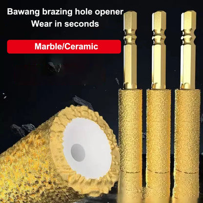 New·1/2/3/4Pcs Diamond Core Bits Dry Drilling Thread Hexagonal Shank Core For Ceramic Tile Granite Marble Grinding Heads·
