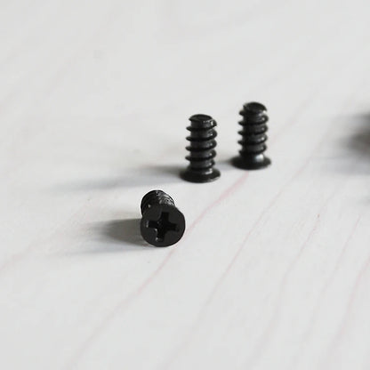 30PCS Black Computer PC Case Cooling Fan Durable Screw For Fans 60mm 80mm 120mm