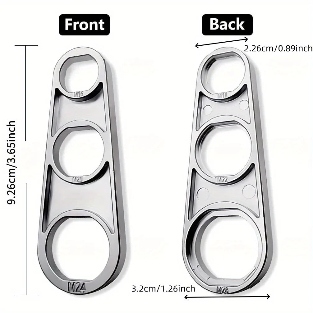 2 In 1 Faucet Aerator Wrench Water Flows Adjusting Faucet Bubbler Wrench Plumber Home Bathrooms Faucets Maintaining Tools