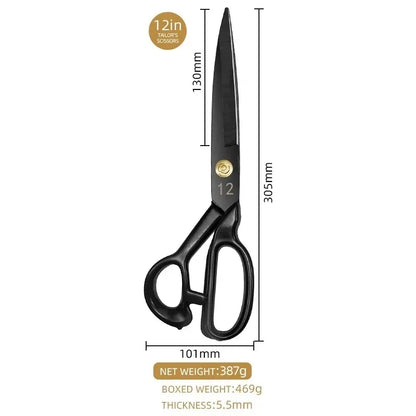 Professional Tailor Scissors for Cutting Fabric Heavy Duty Scissors for Leather Cutting Industrial Sharp Sewing Shears for Home