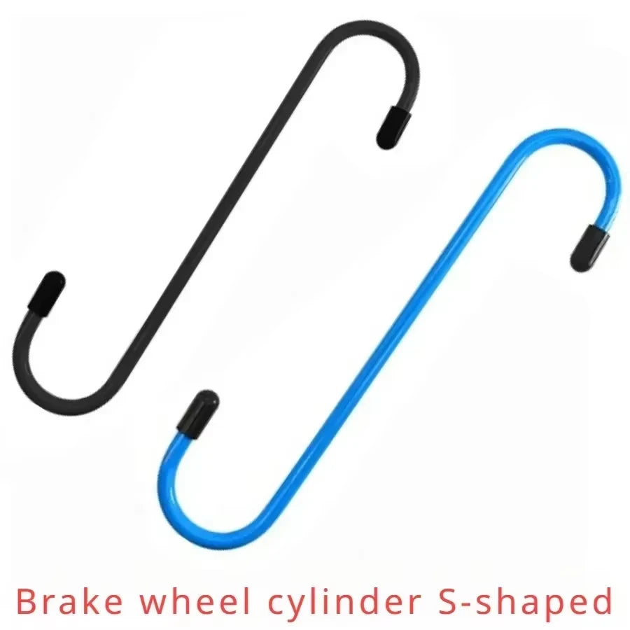 2pc Automotive Brake Caliper Hanger S-Shape Suspension Disc Service Tool - Service Brake Caliper Hooks for Automotive Repair