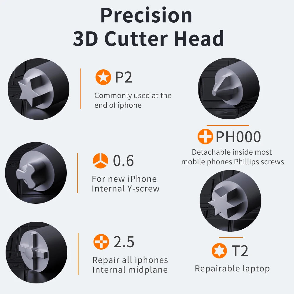 Magnetic Screwdriver Precision Mini Repair Tool Screwdriver for iPhone Samsung Tablet Etc Repair Hand Tools PH000/T2/Y0.6/P2 Hot