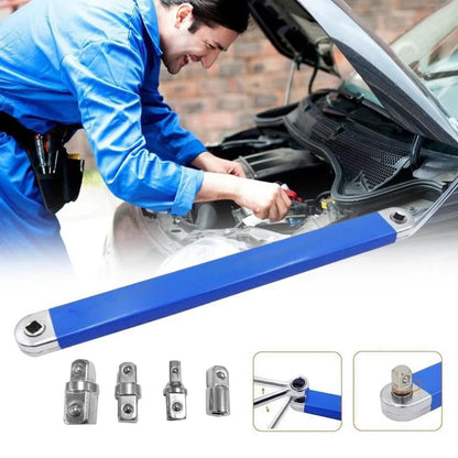 Heavy Duty Offset Extension Wrench Dual Purpose Adapter CR-V Steel Hand Tool for Impact Socket Ratchet Motorcycle Car Repair Hot