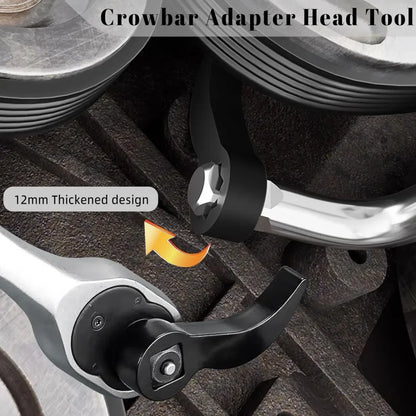 Car Angled Half Shaft Removal Tool Crowbar Adapter Head Ratchet Open-end Wrench Adaptor Axle Shaft Removal Car Repair Tools