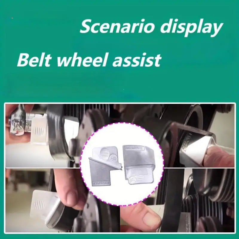 Stretch Auxiliary Belt Removal Pulley Installation Aid/ Installer Tool Ribbed Drive Belts Remover Car Repair Modificate Tool