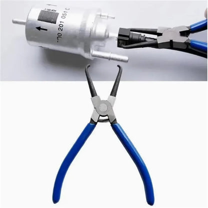 2026 Upgraded Joint Clamping Pliers, Fuel Filters Hose Pipe Buckle Removal Tool, Carbon Steel Caliper for Car Auto Vehicle Tools