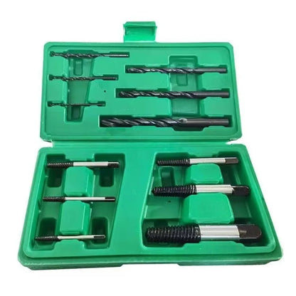 12Pcs Broken Screw Extractor Set With Twist Drill Bits Damaged Bolt Remover Tool Kit For Auto Repair Home DIY Hardware Tools Wit