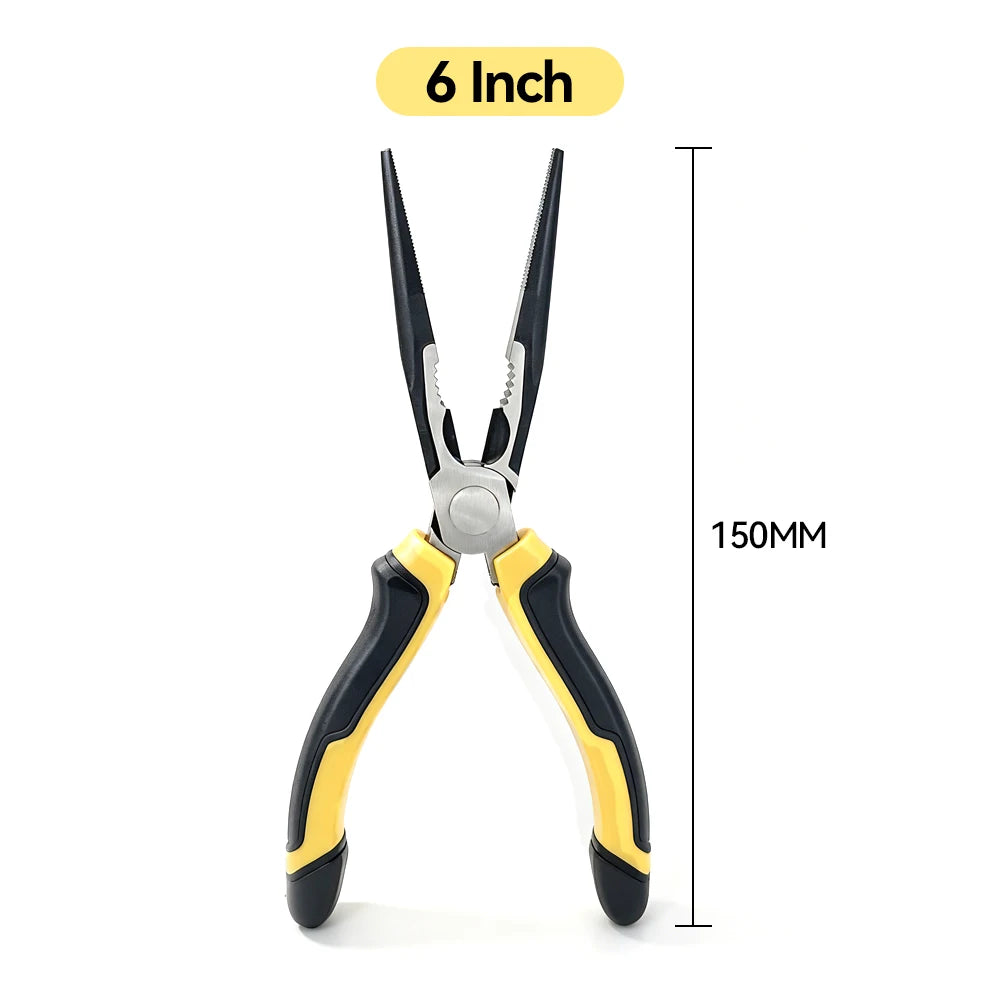 RDDSPON Needle Nose Pliers Hardware Tools Universal Wire Cutters Electricians Multifunctional Universal Diagonal Pliers for Home