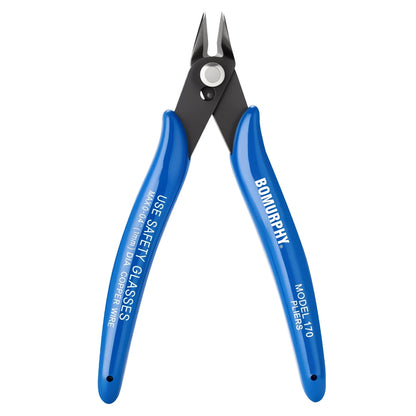 170 Diagonal Cutters Green Handle Mini Wire Cutting Pliers for Hand Tools DIY