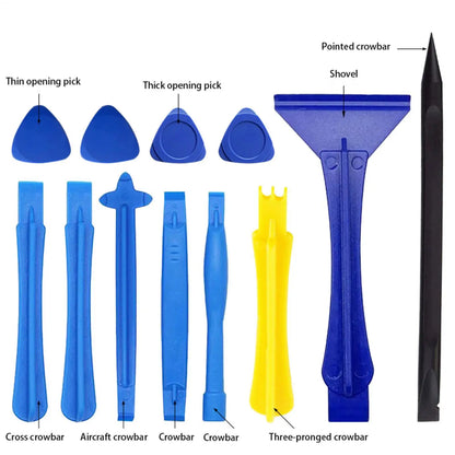 12Pcs Universal Plastic Spudger Pry Tools Shovel Phone Screen Opening assistant Tools Repair Kit For portable Laptop Repair tool