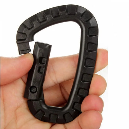 5pcs Tac Link Molle Belt D Buckle Clip ITW Keychain Outdoor Backpack Carabiner Hook Camping Climbing Equipment EDC Multi Tool