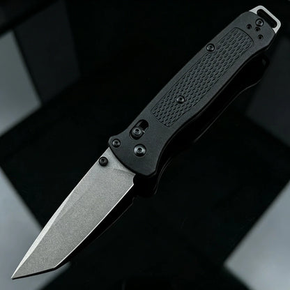 BM 537 EDC Outdoor Lightweight Folding Knife High Hardness Camping Fishing Knife Wilderness Adventure Climbing Portable Tools Backpacking Trekking Perfect Gear Nylon Fiber Handle Gift