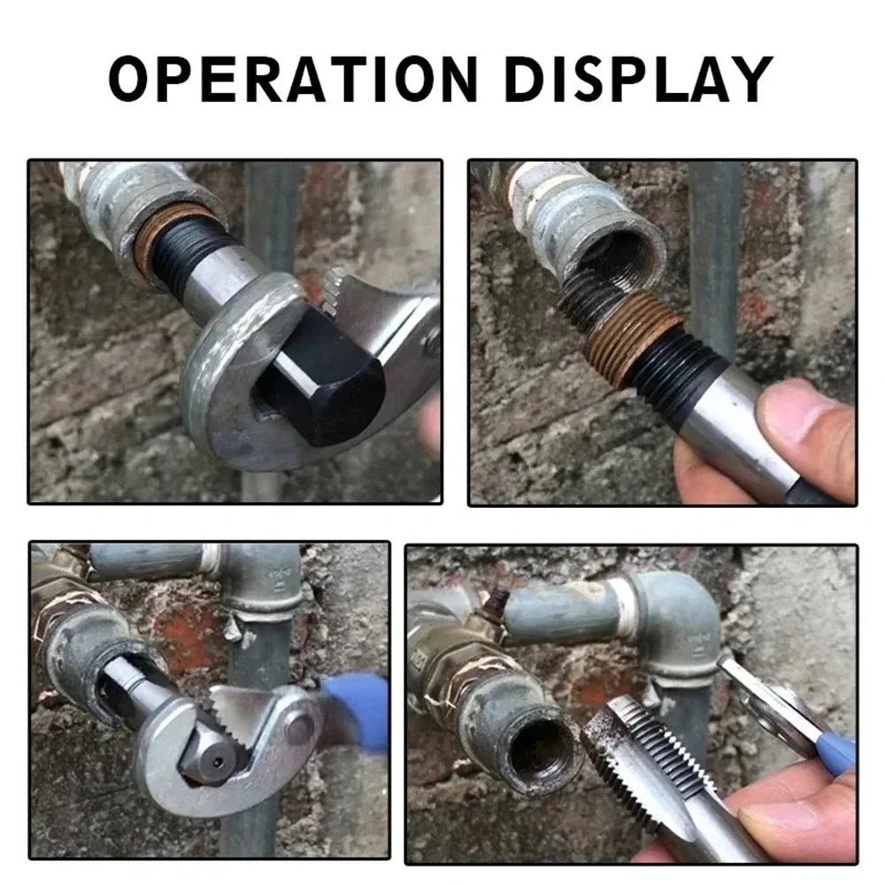 5/6PCS Broken Screw Extractor Set, Carbon Steel Double End Damaged Bolt Remover Drill Bits with Storage Case