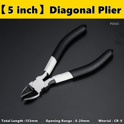 4inch 5inch 6inch Diagonal Pliers Universal Wire Cutter Mini Multifunctional Electric Hardware Hand Tool Electrician Wire Cutter