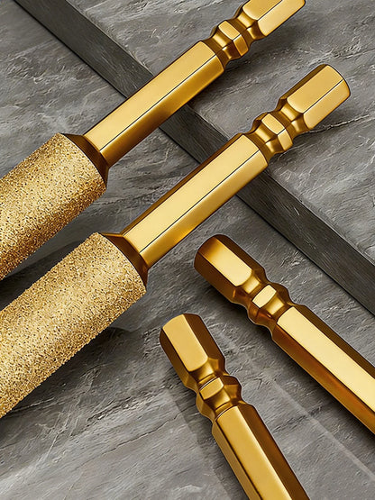 Brazed Diamond Core Bits Hex Shank Dry Drilling For Tile Marble Glass Grinding Hole Saw Edging Trimming Power Tool Accessories