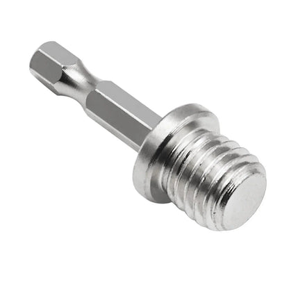 M14 Drill Adapter 1/4 Hex Shank Drill Adapters Screw Thread Connecting Rod Angle Mill Handle Polishing Grinder Electric Tool