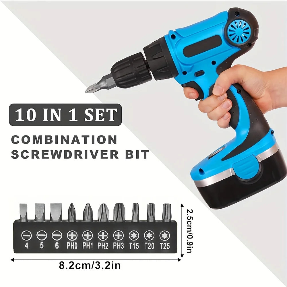 17pcs Flexible Drill Bit Extension, Include 3pcs Rotatable Socket Adapter 2pcs Hex Shank 105° Right Angle Drill Attachment 10 Sh