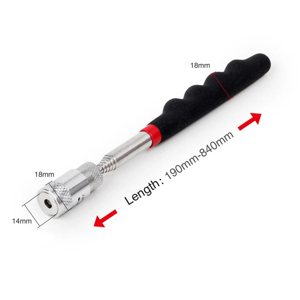 Extendable Pickup Rod Stick，Magnetic Picker Mini Portable Telescopic Magnetic Magnet Pen For Picking Up Screws Nut Bolt