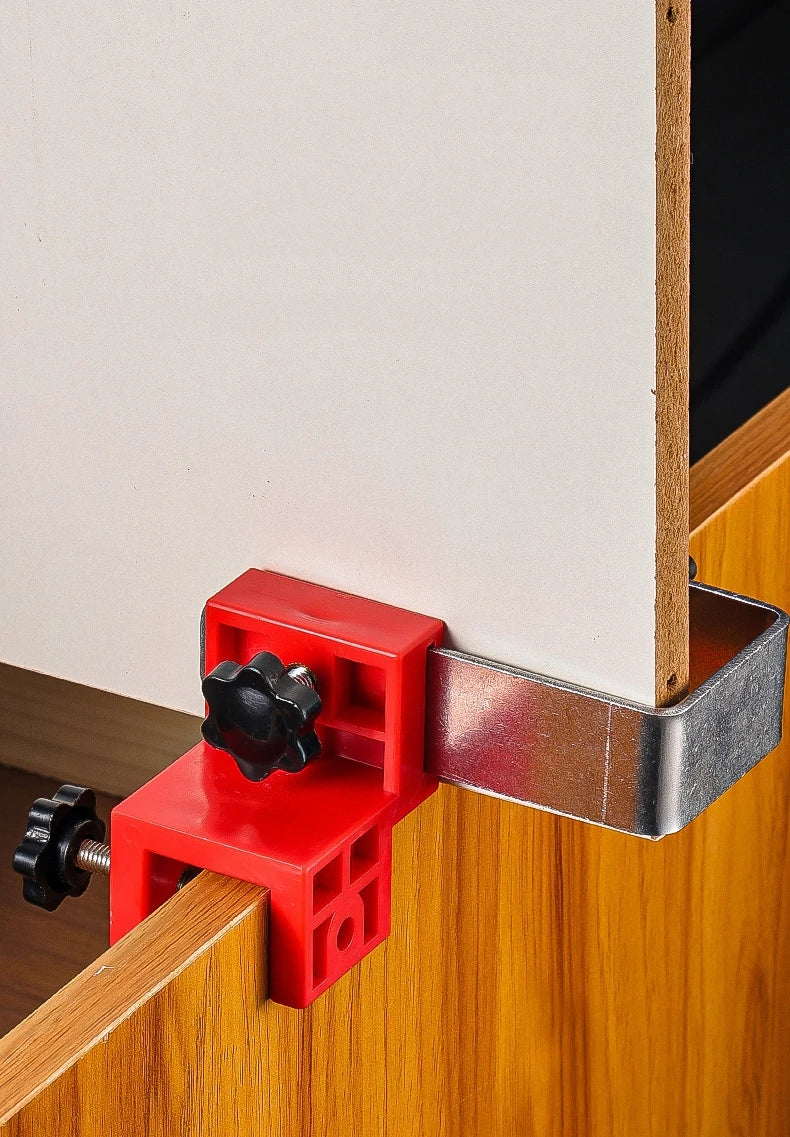 Adjustable Drawer Fixing Clip High Drawer Panel Quick Installation Clamp Furniture Cabinet Positioning Tool Hardware Jig
