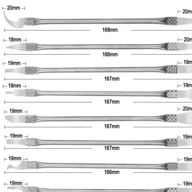 Dismantling CPU IC Prying Small Knife hin Ultra-Thin Blade Pry Shovel For iPhone Mobile Phone Motherboard Repair Tools 8Pcs/Set