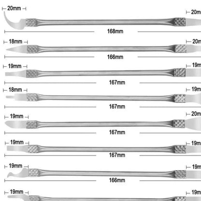Dismantling CPU IC Prying Small Knife hin Ultra-Thin Blade Pry Shovel For iPhone Mobile Phone Motherboard Repair Tools 8Pcs/Set