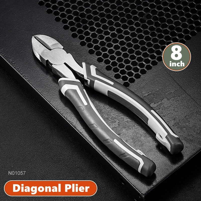 Multifunctional Universal Diagonal Pliers Hardware Wire Cutters Professional Electrician Anti Slip Durable Repair Tools