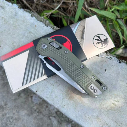 MSI-1 Pocket Folding Knife 440c Steel Blade Nylon Fiber Handle Outdoor Camping Hiking EDC Exploration Tool Men's Gift