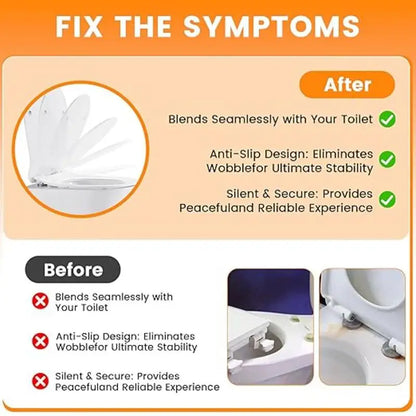 4Pcs Toilet Lid Fixing Screw Replacement Fitting Kit With Nut Cover For WC Pan Bathroom Hardware Toilet Cover Screws Accessories