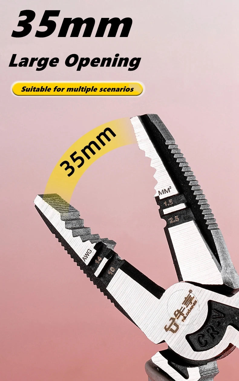 Multifunctional Universal Diagonal Pliers Needle Nose Pliers Hardware Tools Universal Wire Cutters Electrician Repair Pliers