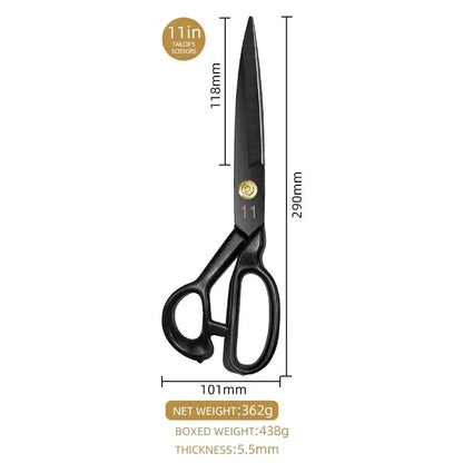 Professional Tailor Scissors for Cutting Fabric Heavy Duty Scissors for Leather Cutting Industrial Sharp Sewing Shears for Home