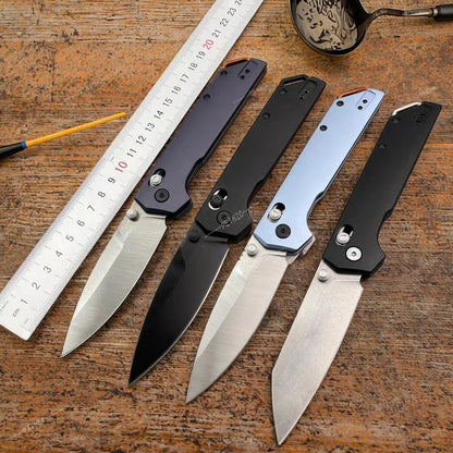 KS 2038 Compact Folding Knife Outdoor Tactical Camping EDC Multi-purpose Cutting Knife Exploration Survival Tool Gift for Men