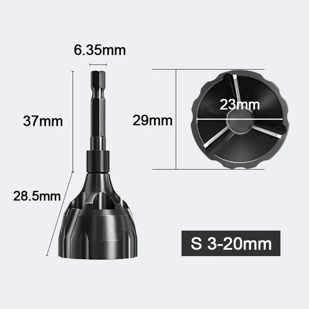 Deburring External Chamfering Machine Outer Circle Chamfering Thread Fillet Trimming Screw and Bolt Trimming Drilling Tool