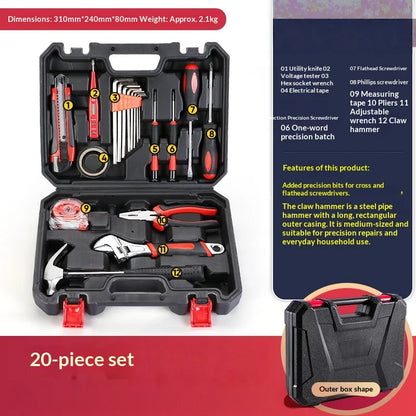 Household Hardware Tool Set Combination Manual Repair Electrician Tools Sheik Mainland Socket Set 육각렌치세트 신기한 공구 Herramientas 공구