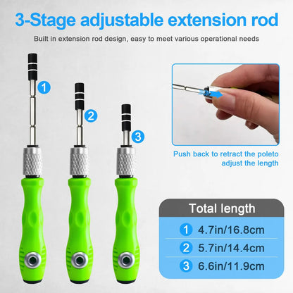 30-in-1 Precision Screwdriver Set, Mini Repair Kit, PS5 Cleaning Kit, Men's Tool Set, Suitable for Glasses, MacBook, Watches,