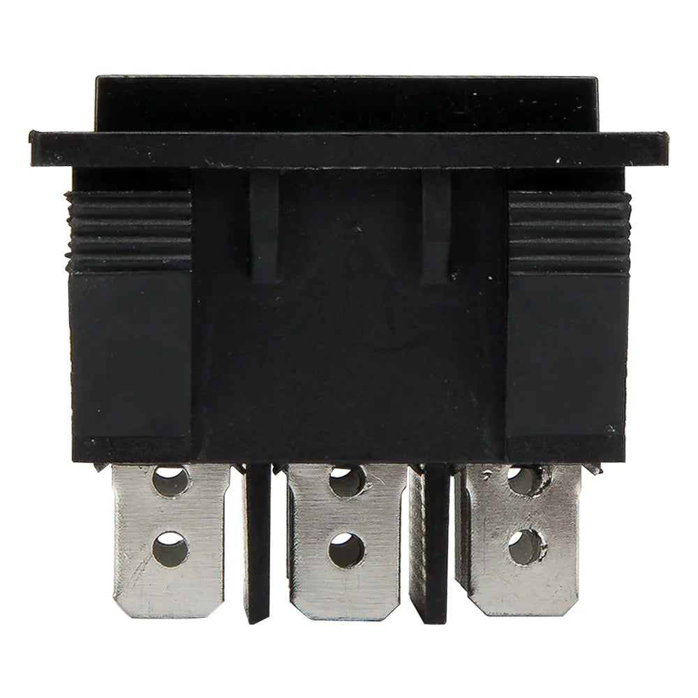 KCD7-303 perforate 28 x 31 mm 9 pin ON - OFF - ON boat rocker switch power switch