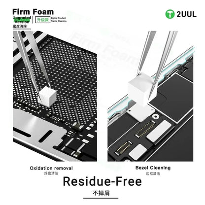 2UUL SC07 Nano Cleaning Sponge Upgraded Version 500PCS for Mobile Phone Camera Frame Pad Motherboard Chip Repair Cleaning Tool