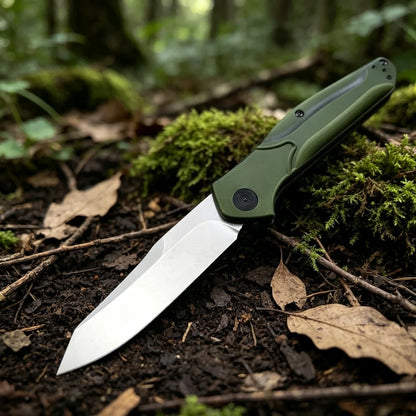 Compact Portable 9400 Folding Knife D2 Blade Aluminum Handle Outdoor Multi-functional Practical EDC Tool