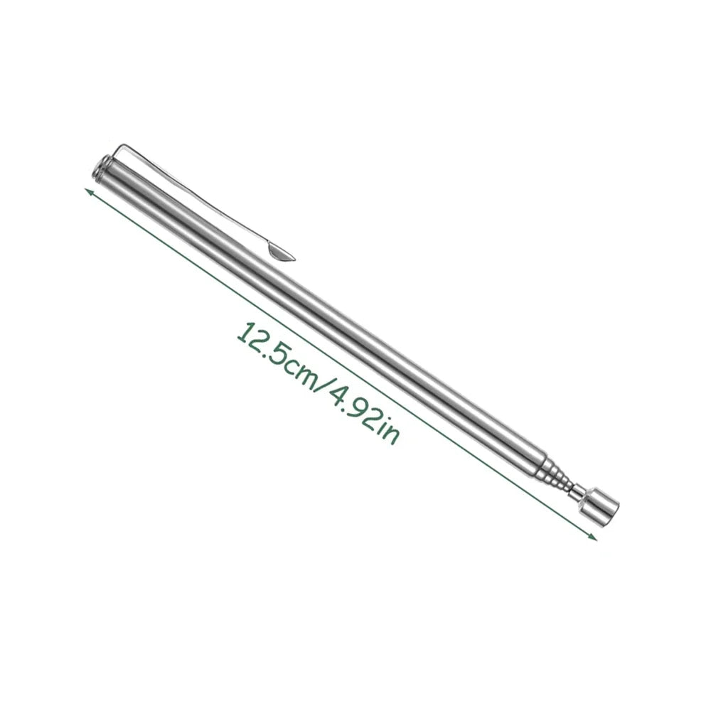 Bendable Magnetic Pickup Tool Non-Slip Handle Flexible Magnet for Picking Up Screws and Nuts Ideal for Garage and Car Repair