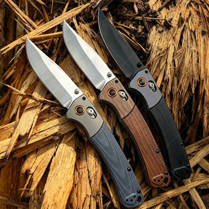 BM 15080 Folding Axis Lock Knife Portable Folding Knife, Essential Small Knife Camping, Multi-functional Portable Folding Knife