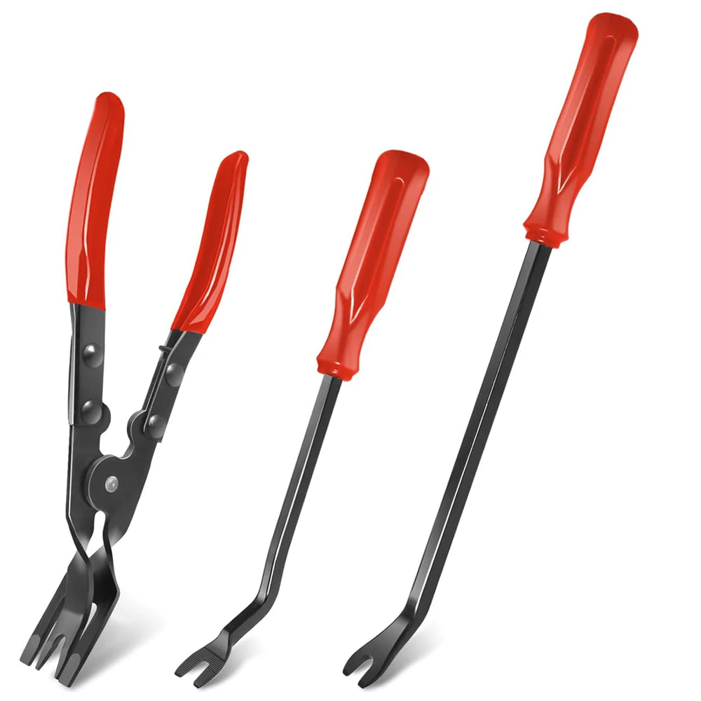 5/6PCS Auto Trim Removal Tool Kit No-Scratch Pry Tool Kit for Car Door Clip Panel &Audio Dashboard Dismantle Repairing Tool Kits