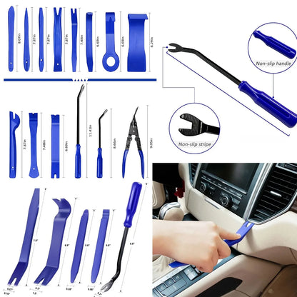 Car Hand Tool Set Car Disassembly Tool Kit Stereo Repair DVD Repair Tool Dashboard Removal Tool Interior Plastic Trim Panel