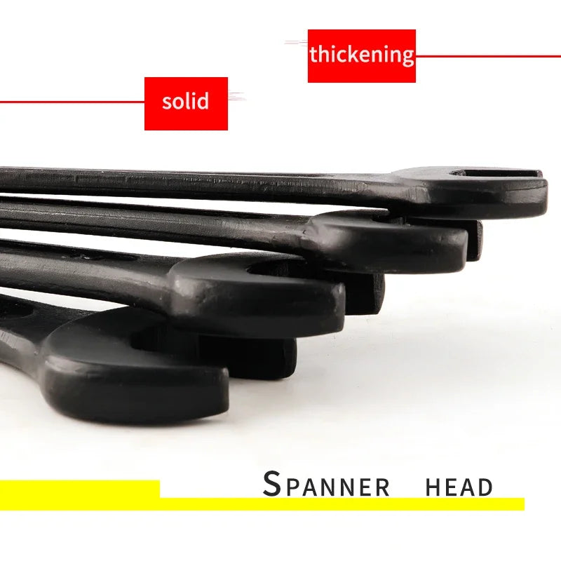 Heavy Duty Black Spanner 55mm-75mm Single Open End Wrench