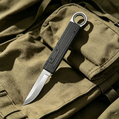 High Hardness Folding EDC Knife Lightweight Aluminum Handle All-Purpose Outdoor Tool for Camping Hunting Fishing Everyday Carry